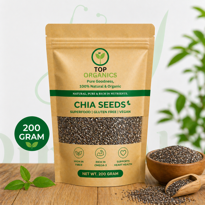 TOP Organic Chia Seeds β 200g